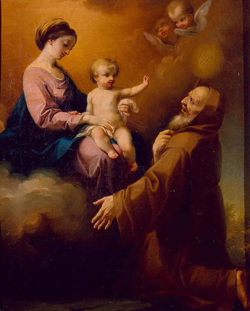 Madonna col Bambino e san Francesco di Paola - Galleria Nazionale di Parma